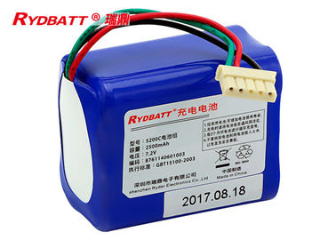 Batterie-Satz AA 6S1P 2500mAh 7,2 V Nimh für Staubsauger 380T 5200c