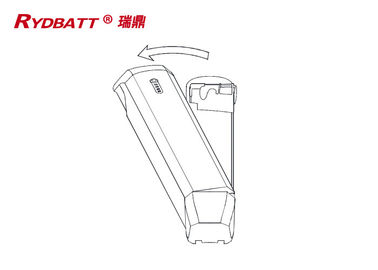Lithium-Batterie-Satz Redar Li-18650-13S4P-48V 10.4Ah RYDBATT DK-5-T (48V) für elektrische Fahrrad-Batterie