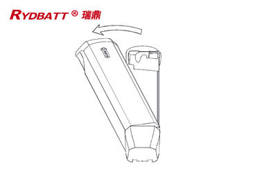 Lithium-Batterie-Satz Redar Li-18650-48V 10.4Ah RYDBATT DK-7-b (48V) für elektrische Fahrrad-Batterie