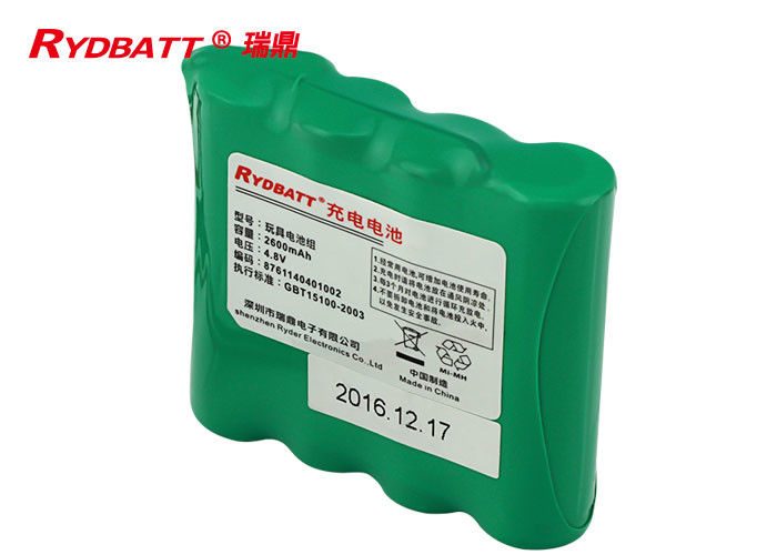 Batterie-Satz 4S1P 4.8V 2600mAh Nimh AA/dauerhafte Batterie Nimh AA