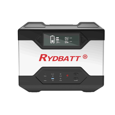 Ryder Portable Power Station 2400W (Spitze 4000W), 2400Wh Ersatz- schneller Vorwurf der Körperverletzungs-LiFePO4 1,5 Stunden 100%, Solar-Generato