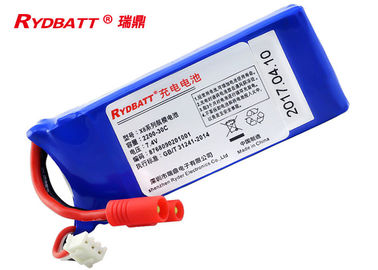 908033 Lithium-Polymer-Batterie-Satz 2S1P 7.4V 2.2Ah für elektrisches Aero Modell