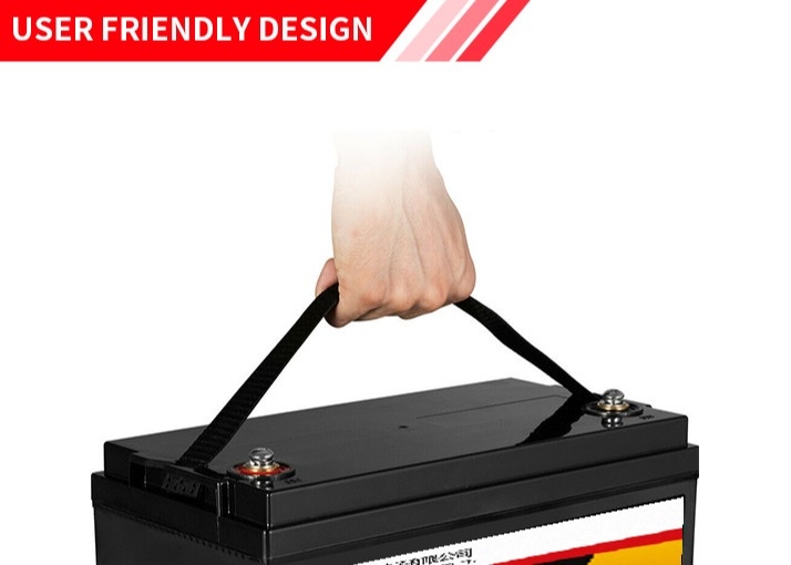 Etwa 27 kg LiFePO4 Batteriepack mit einer Kapazität von 200Ah und einer Lebensdauer von 2000 Zyklen