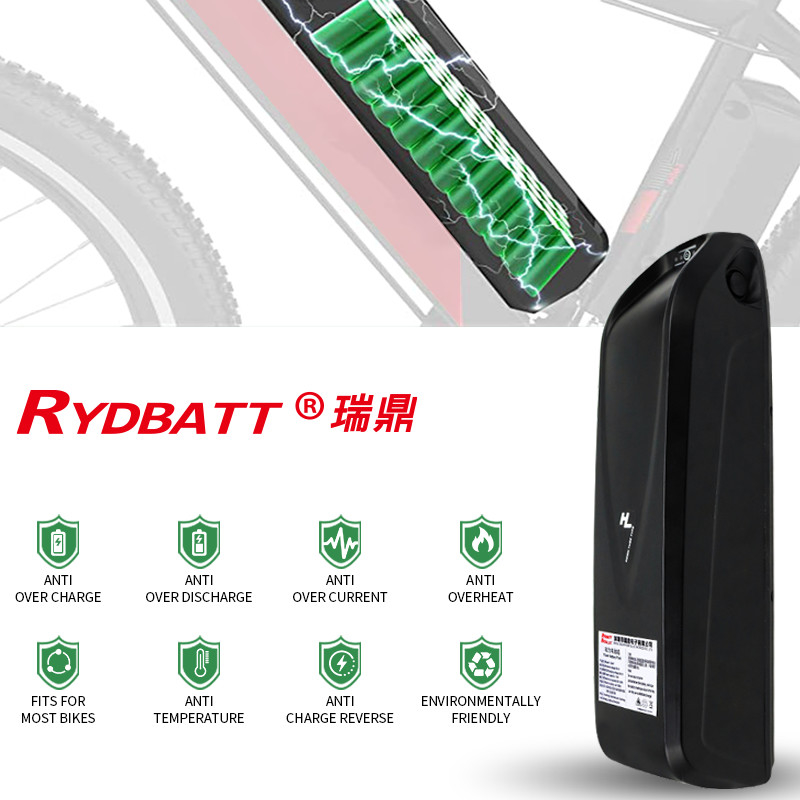 48V 10Ah Hailong, das elektrische Fahrrad-Batterie 500 Zeiten PC-ABS Kasten faltet